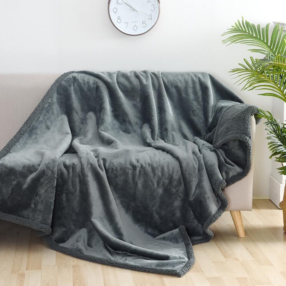 Couverture de canapé en forme de chien de Berg vert – Imperméable et  antidérapante –