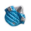 Doudoune à Capuche Sweater pour Chien Bleu BRENT - Comptoir des Petits Chiens