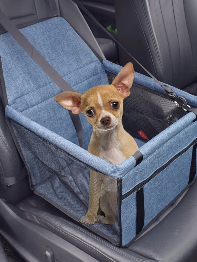 Siège auto pour chien - Sac de transport avec sangle pour chiens